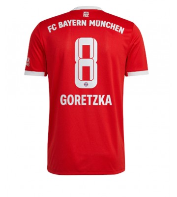 Bayern Munich Leon Goretzka #8 Hjemmedrakt 2022-23 Kortermet